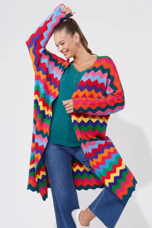 Haven Marrakesh Cardigan - Rainbow Online