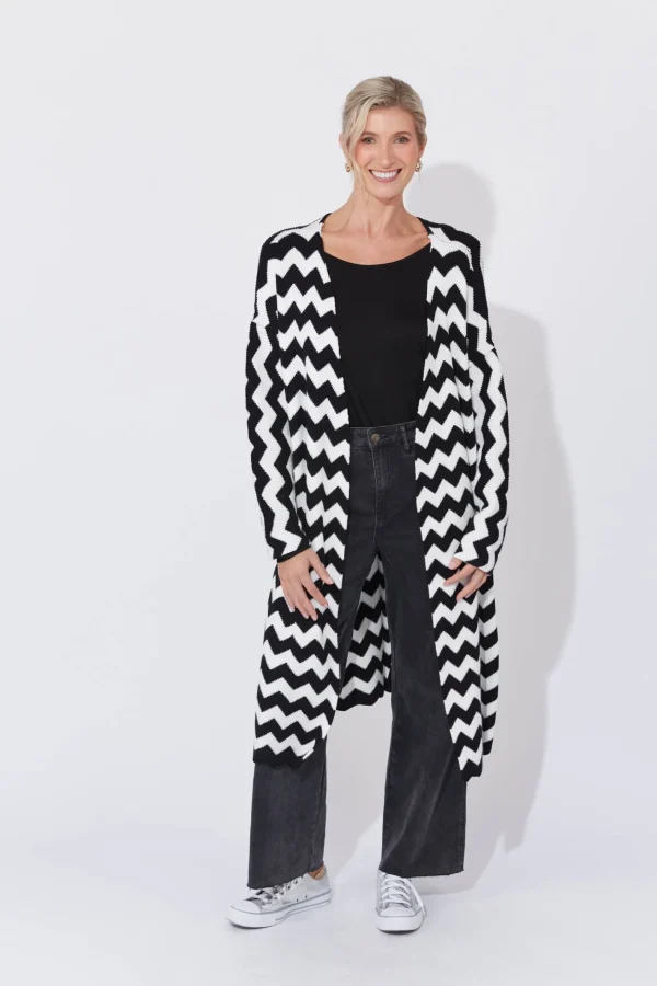 Haven Marrakesh Cardigan - White/Kohl Online