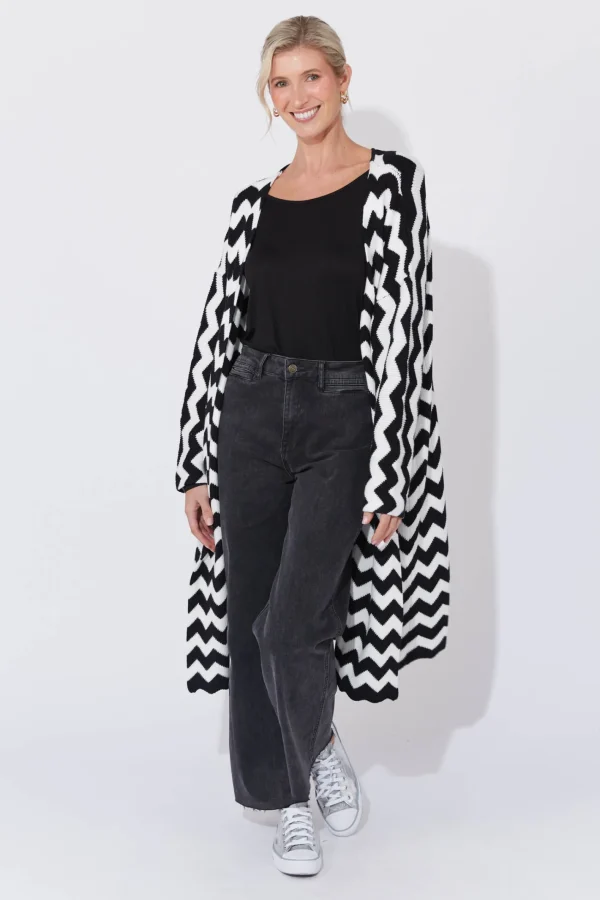 Haven Marrakesh Cardigan - White/Kohl Online