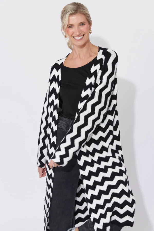 Haven Marrakesh Cardigan - White/Kohl Online
