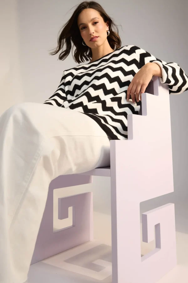 Haven Marrakesh Jumper - White/Kohl Online
