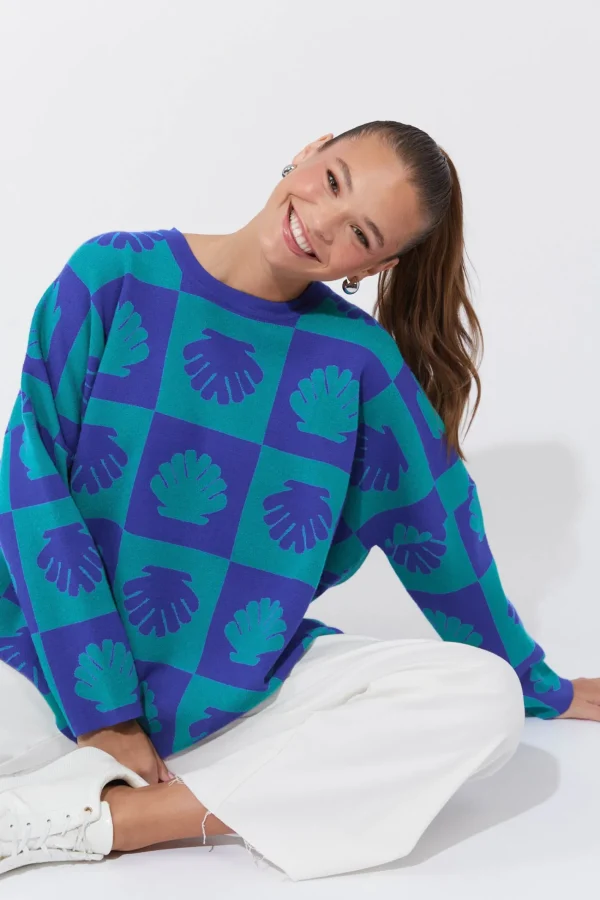 Haven Maui Jumper - Blue/Oasis Hot