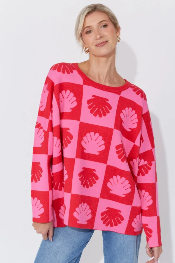 Haven Maui Jumper - Chilli/Pink New