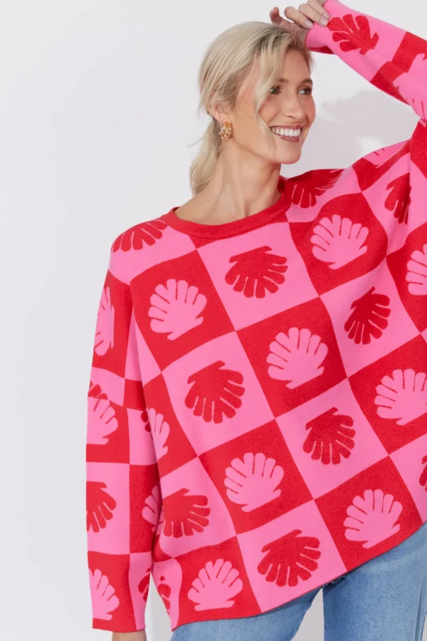 Haven Maui Jumper - Chilli/Pink New