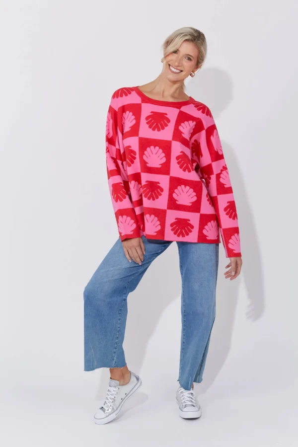 Haven Maui Jumper - Chilli/Pink New