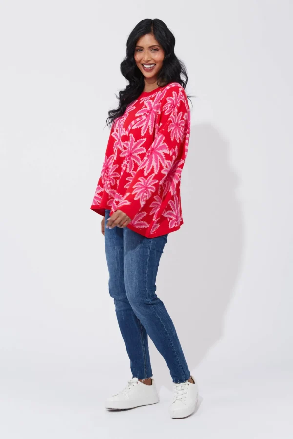 Haven Miami Jumper - Chilli/Pink Fashion