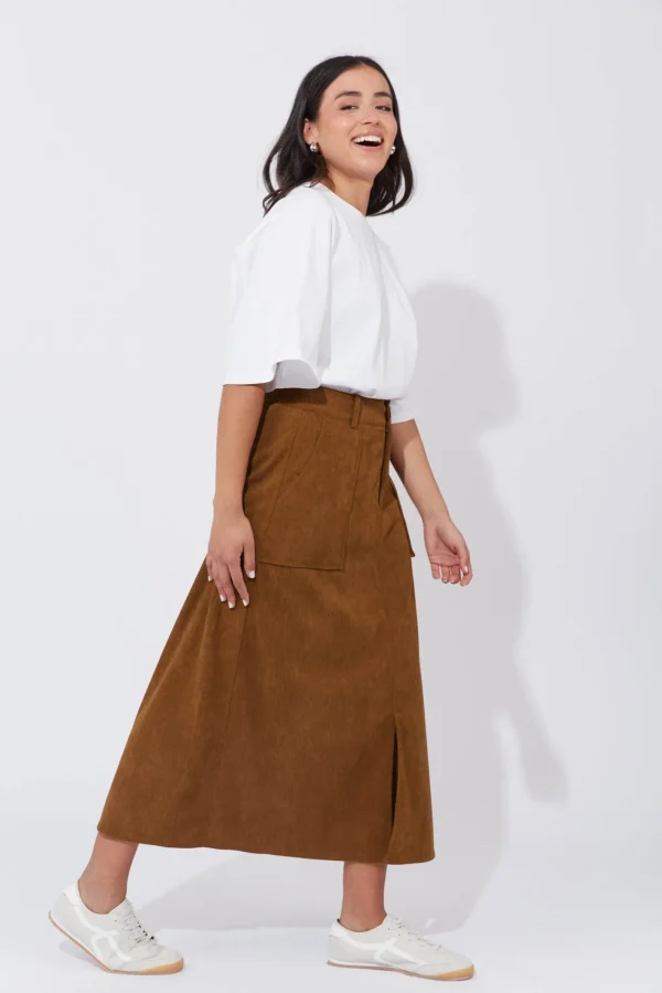 Haven Nashville Skirt - Dune Hot