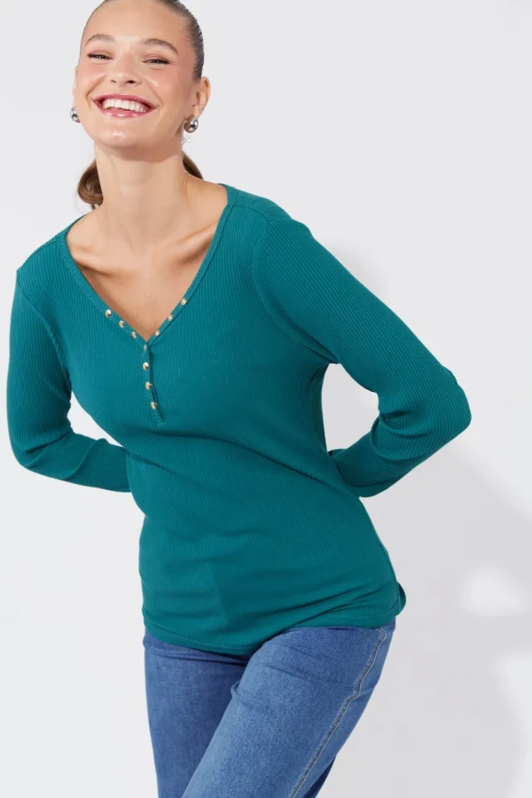 Haven Nevada Top - Emerald Fashion