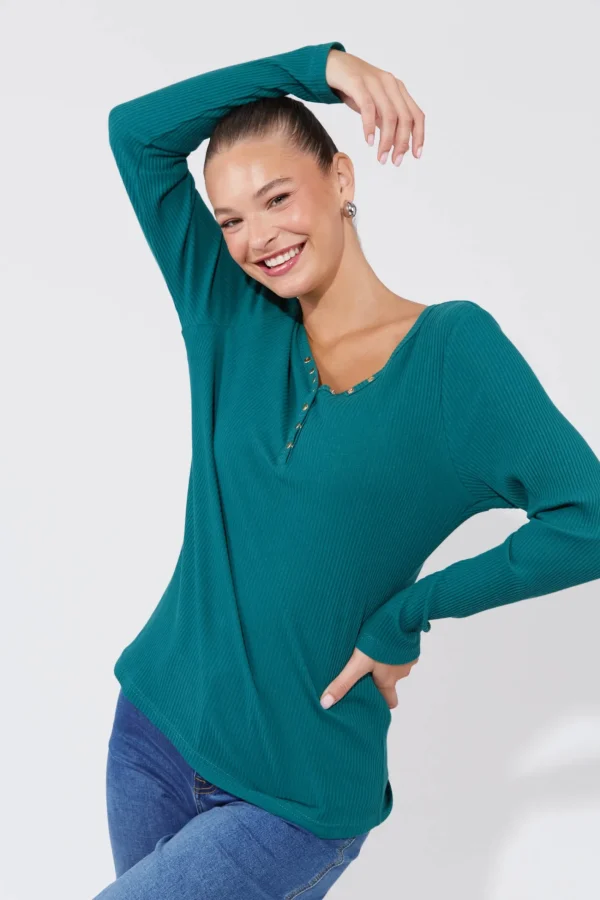 Haven Nevada Top - Emerald Fashion
