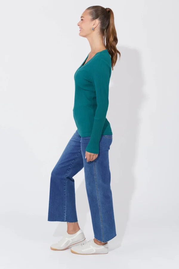 Haven Nevada Top - Emerald Fashion