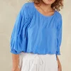 Haven Palermo Drawstring Top - Coast Clearance