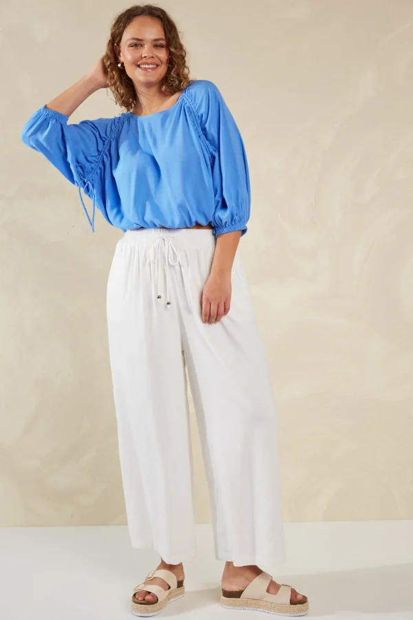 Haven Palermo Drawstring Top - Coast Clearance