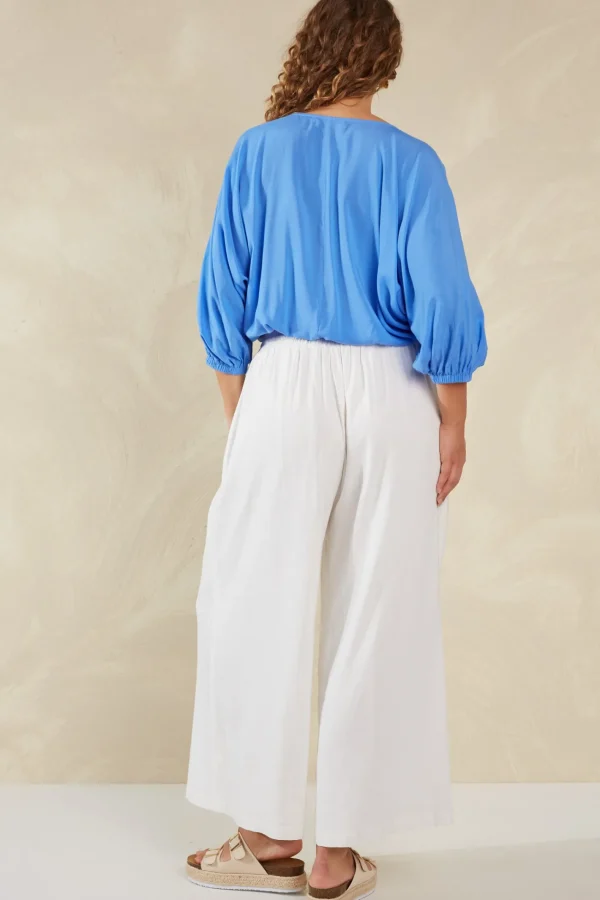 Haven Palermo Drawstring Top - Coast Clearance