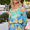 Haven Palermo Drawstring Top - Solare Clearance