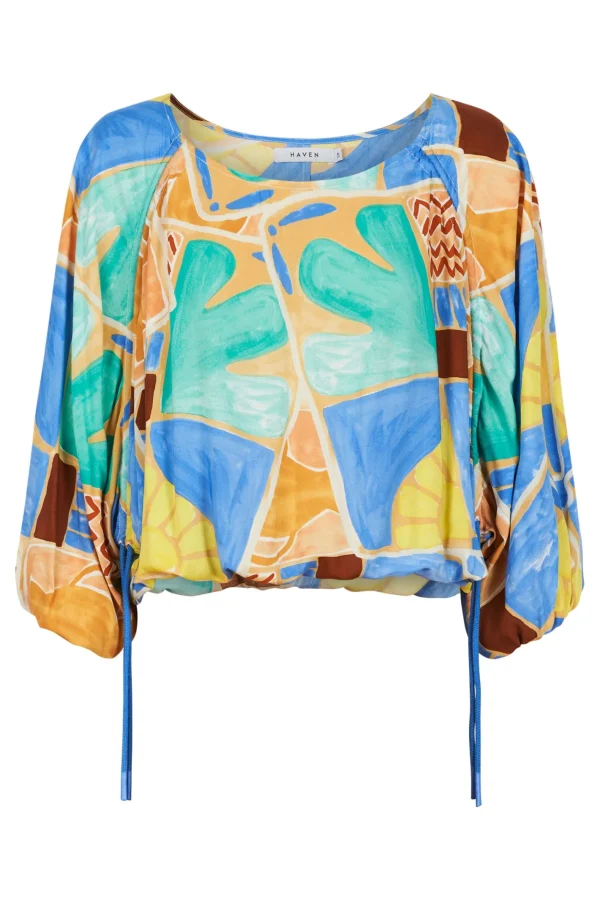 Haven Palermo Drawstring Top - Solare Clearance