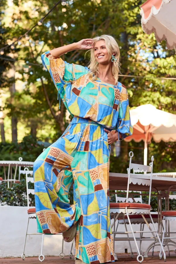 Haven Palermo Drawstring Top - Solare Clearance
