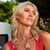 Haven Palermo Necklace - Gold Seashell Outlet