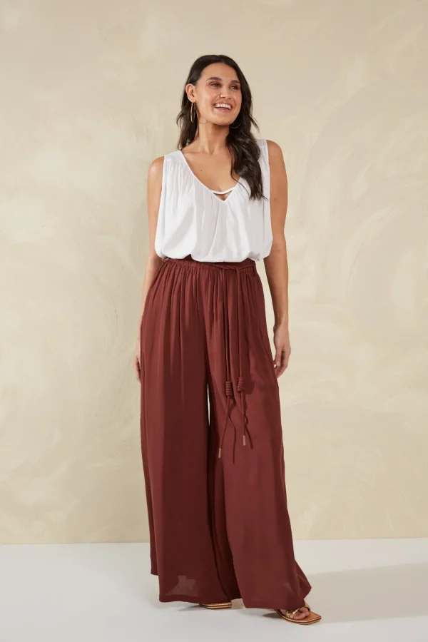 Haven Palermo Pant - Espresso Clearance