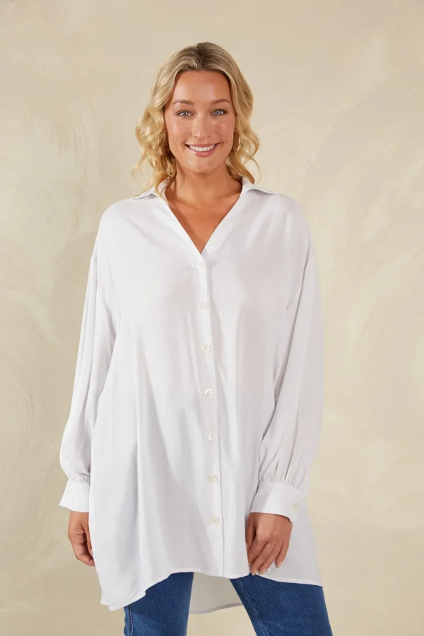 Haven Palermo Relaxed Shirt - Bianco New
