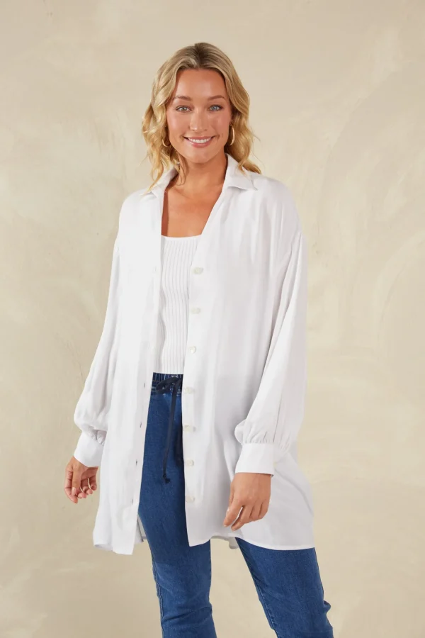 Haven Palermo Relaxed Shirt - Bianco New