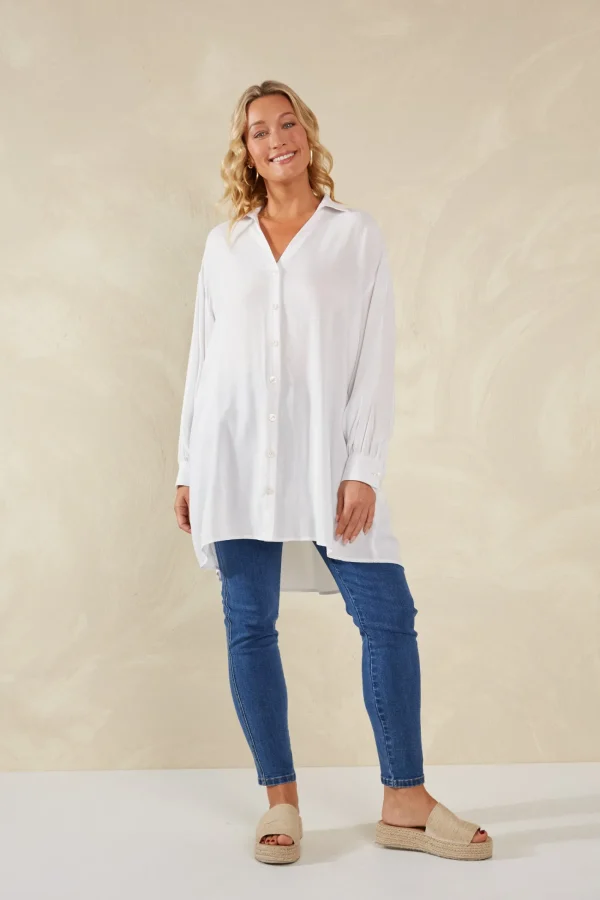 Haven Palermo Relaxed Shirt - Bianco New