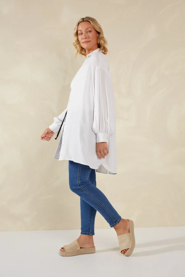 Haven Palermo Relaxed Shirt - Bianco New