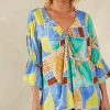 Haven Palermo Ruched Top - Solare Sale