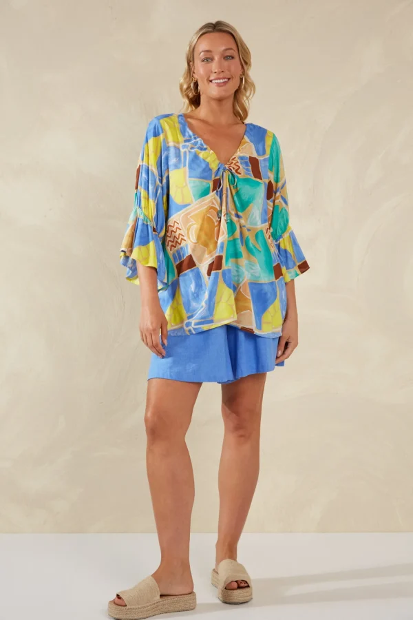 Haven Palermo Ruched Top - Solare Sale