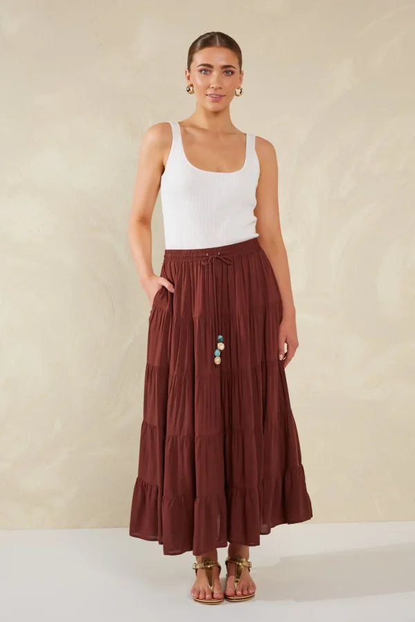 Haven Palermo Skirt - Espresso New