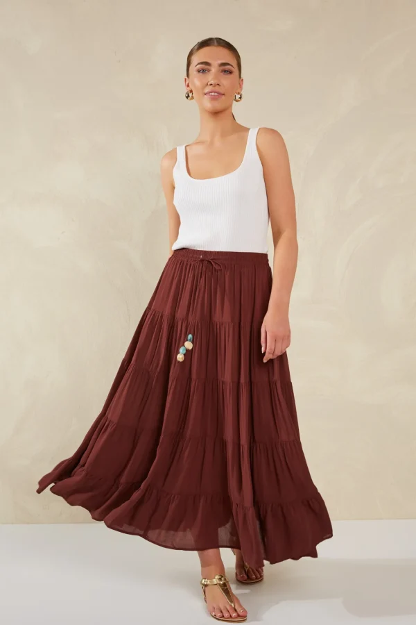 Haven Palermo Skirt - Espresso New