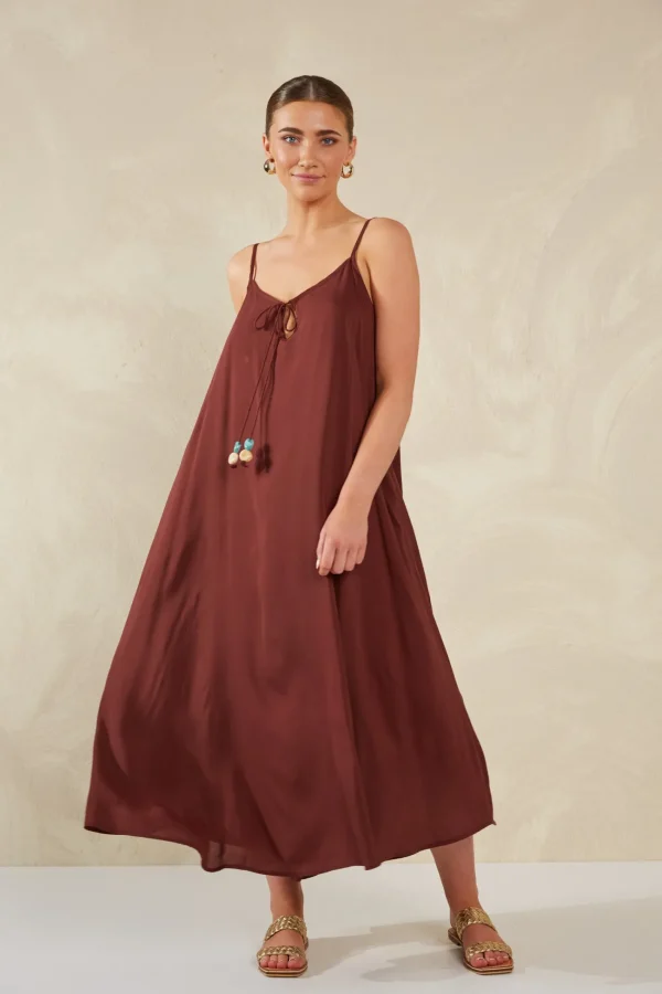 Haven Palermo Tank Dress - Espresso Best
