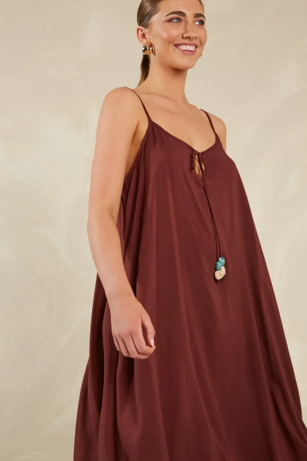 Haven Palermo Tank Dress - Espresso Best