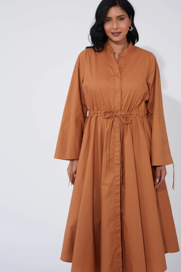 Haven Phoenix Shirt Dress - Dune Outlet