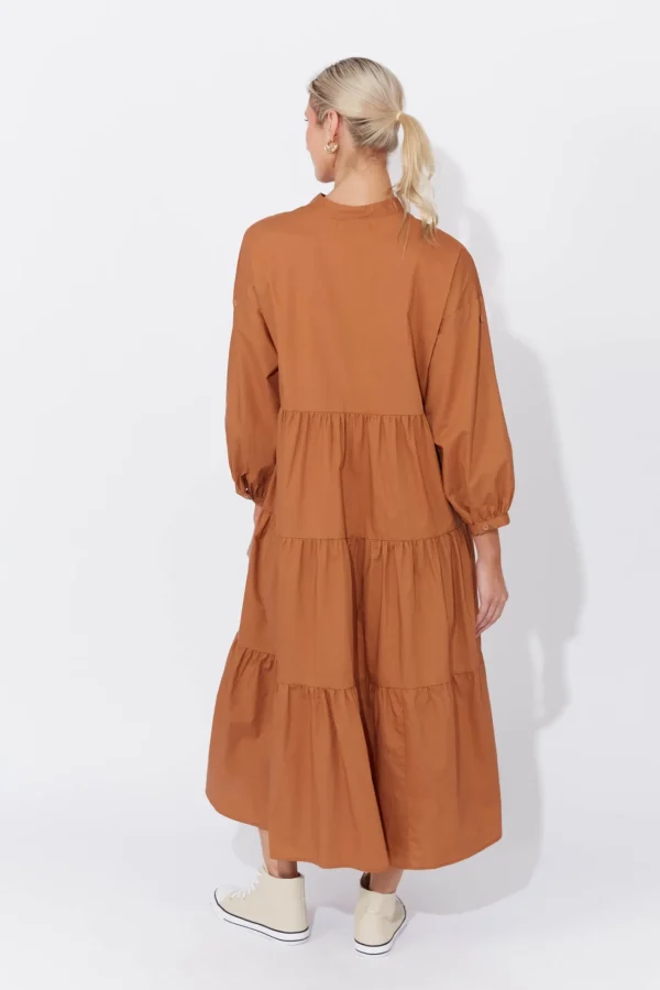 Haven Phoenix Tiered Dress - Dune Sale