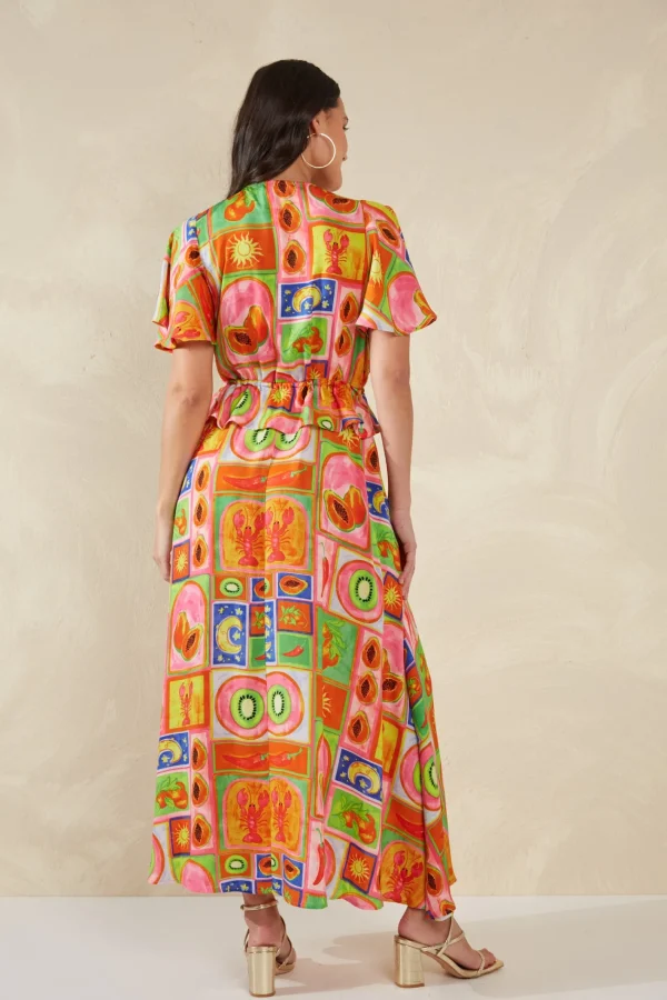 Haven Portofino Frill Maxi - Spritz Clearance