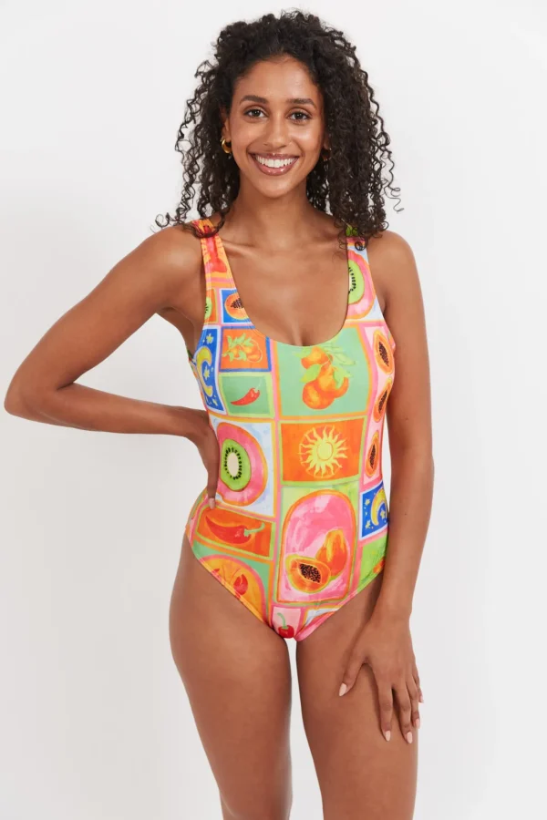 Haven Portofino One Piece Swimsuit - Spritz Hot