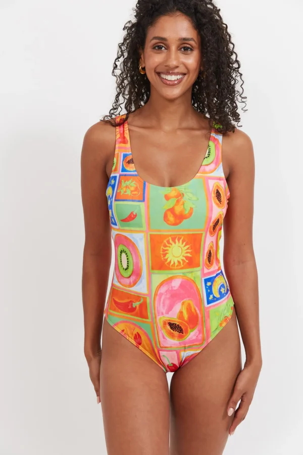 Haven Portofino One Piece Swimsuit - Spritz Hot