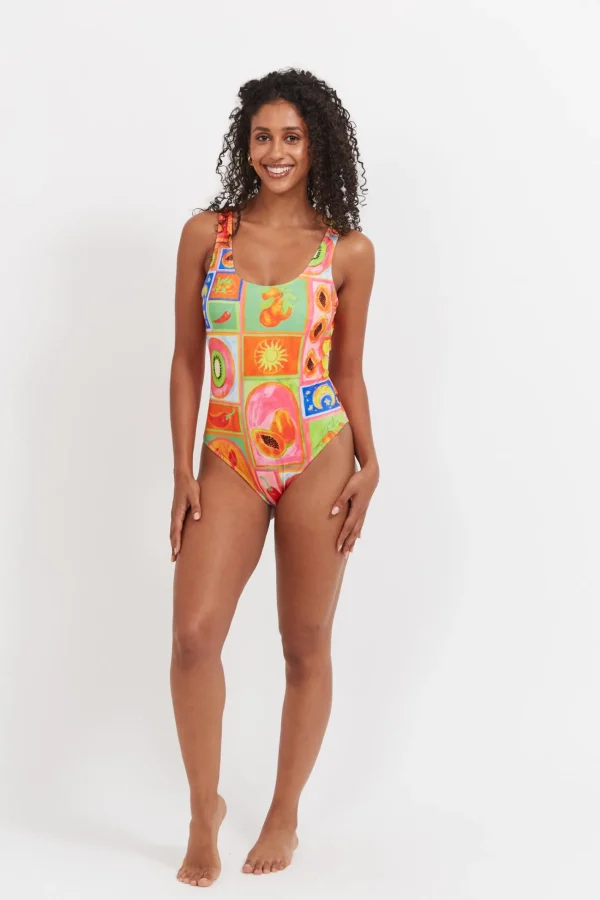 Haven Portofino One Piece Swimsuit - Spritz Hot
