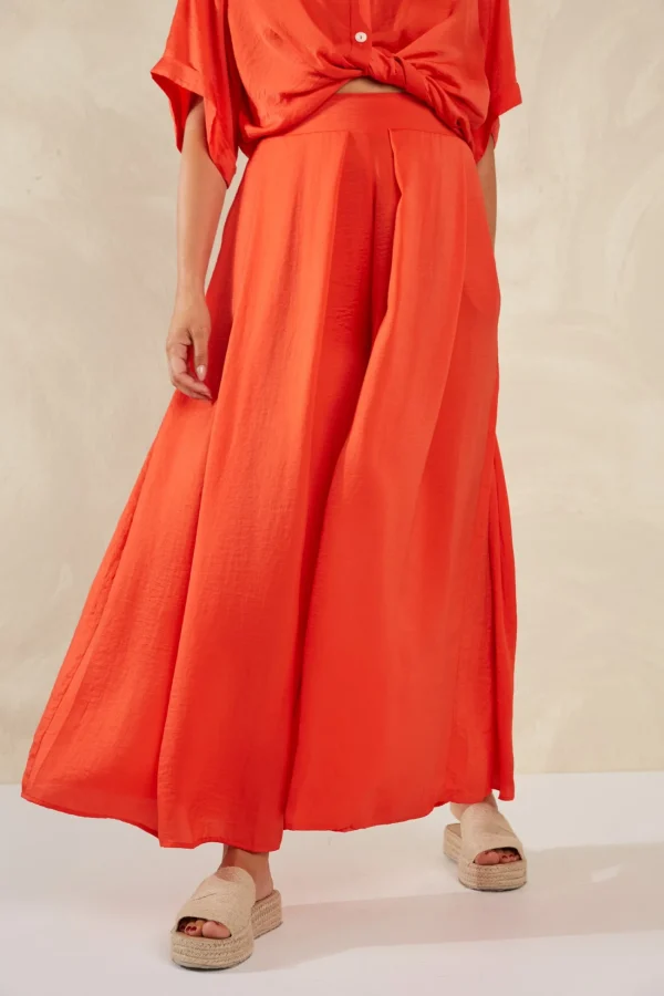 Haven Portofino Pant - Aperol New