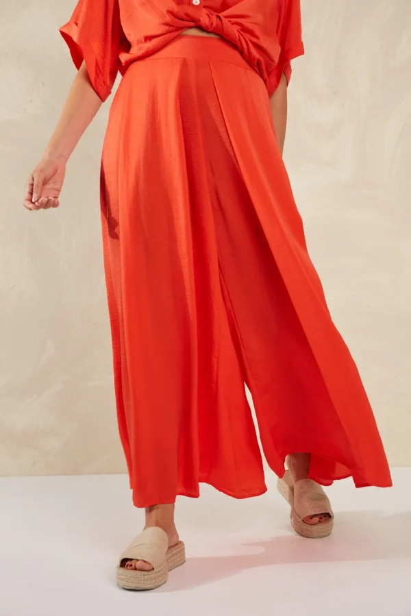 Haven Portofino Pant - Aperol New