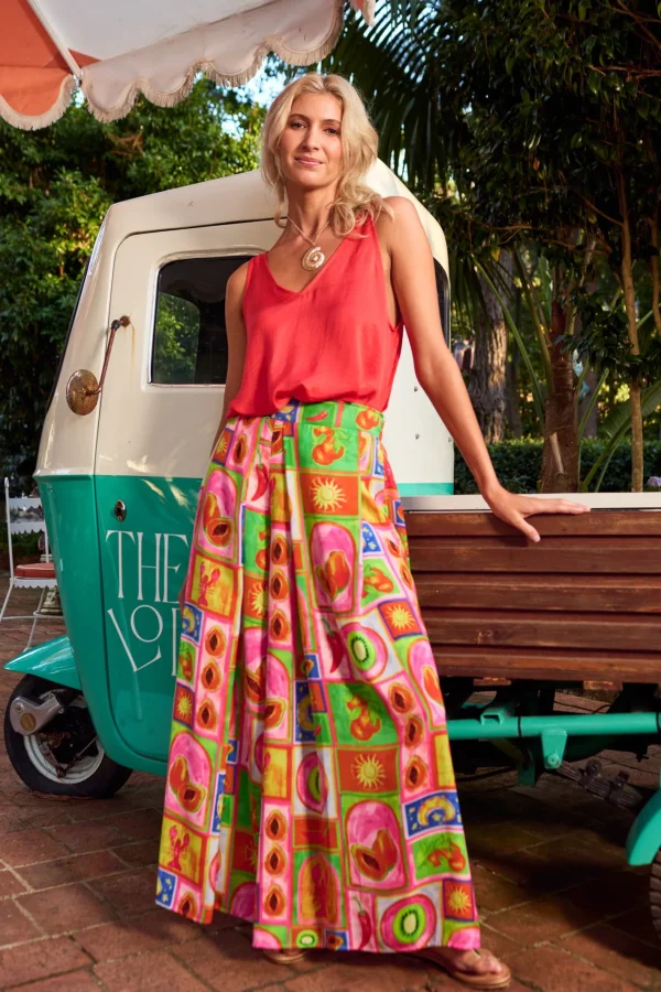 Haven Portofino Tank - Aperol Online