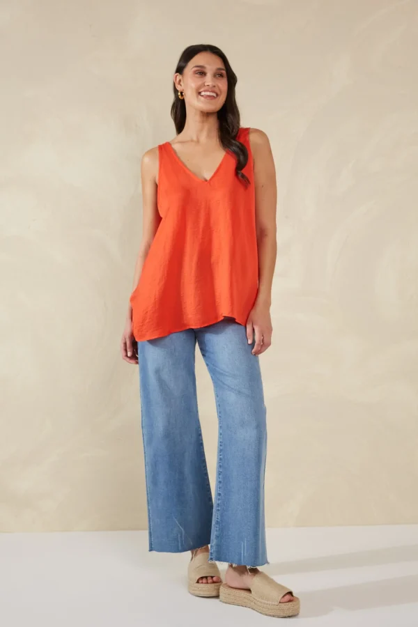 Haven Portofino Tank - Aperol Online
