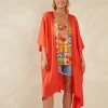 Haven Portofino Tie Cape - Aperol Discount