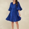 Haven Portofino Tie Dress - Lago New