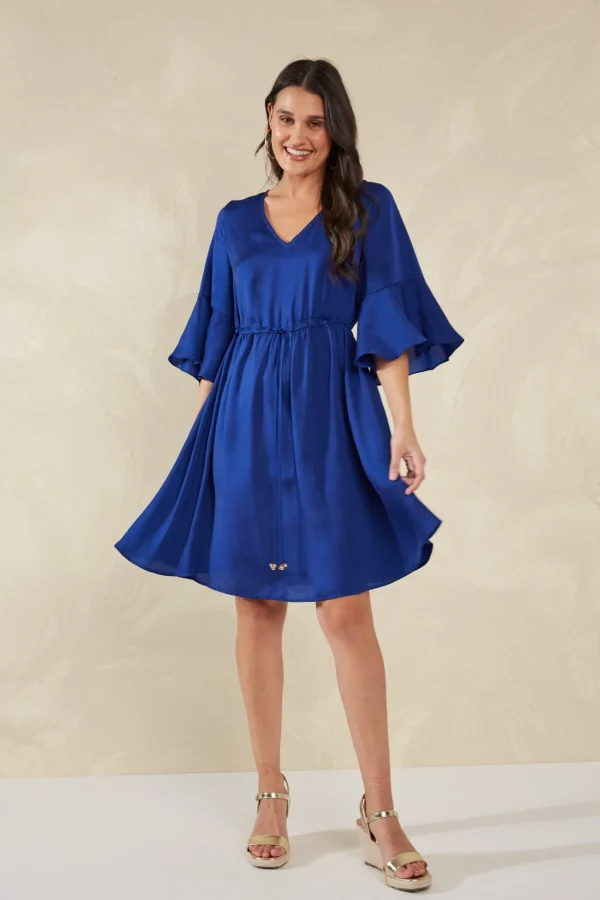 Haven Portofino Tie Dress - Lago New