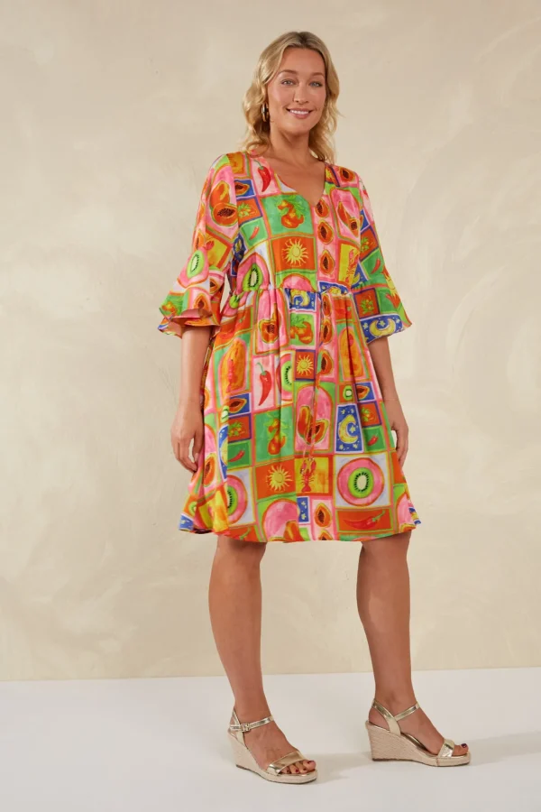 Haven Portofino Tie Dress - Spritz Sale