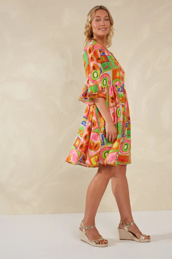 Haven Portofino Tie Dress - Spritz Sale