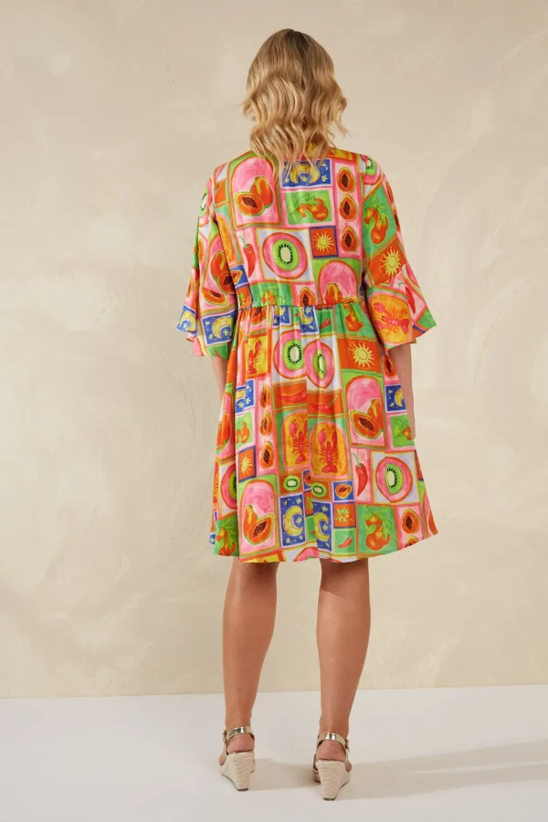 Haven Portofino Tie Dress - Spritz Sale