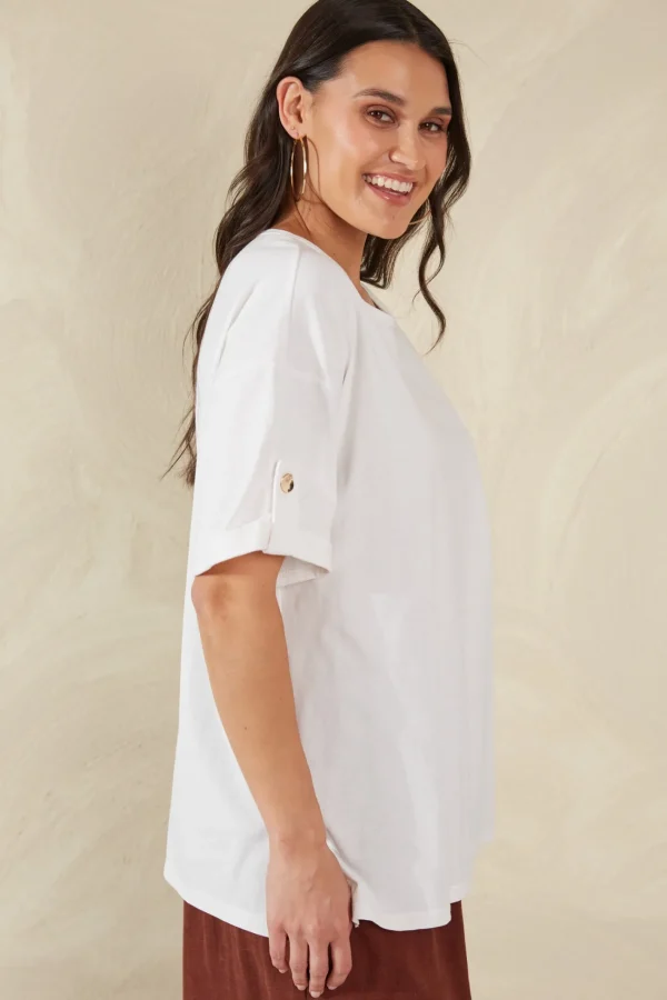 Haven Ravello Tshirt - Bianco Discount