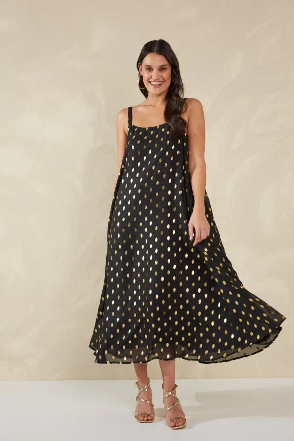 Haven Sanremo Tank Dress - Domino Best